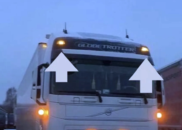 Габаритные огни на Volvo FH 4, FH5