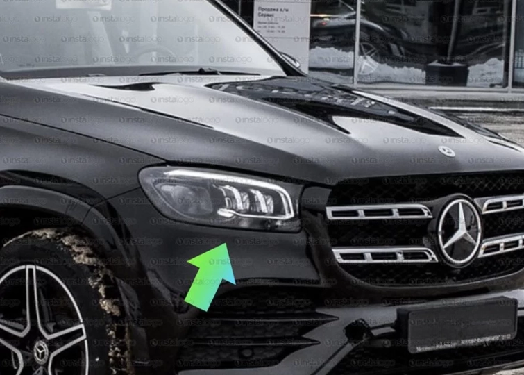 Плата управление ДХО mercedes 167 gls
